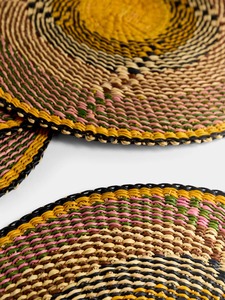 Manteles individuales de algas marinas tejidos a mano, productos ecológicos hechos en Vietnam, manteles individuales, decoración de mesa, venta al por mayor - Product Image 5