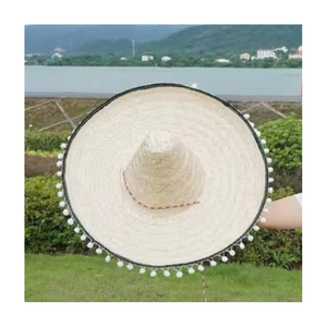 Sombrero de paja mexicano de Vietnam, perfecto para eventos de música latina, fiestas callejeras y festivos nacionales de 99 Gold Data - Product Image 4