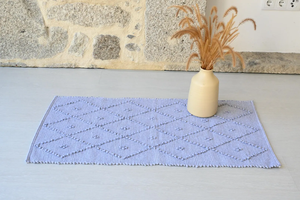 Tapis portugais 100% coton fait à la main tapis petit tapis tapis de salon avec article Homedocor de haute qualité - Product Image 3