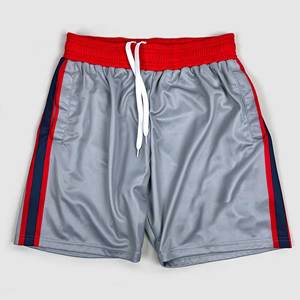 Uniformes de Baloncesto Retro Personalizados, Estilo Urbano, Patrón Sólido Bordado, Uniformes de Equipo de Longitud Media para Hombre y Mujer, 100% Poliéster de Secado Rápido - Product Image 1