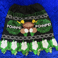Vestido de Fiesta de Alta Calidad para Mujer, Falda Casual con Bordado Hawaiano, 100% Algodón, Tejido Transpirable, Talla y Color Personalizables
