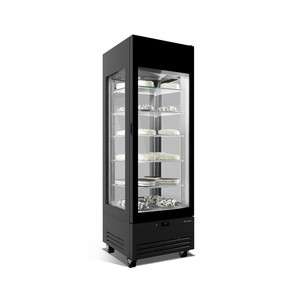 Congelador Vertical de Vidrio de 4 Lados FRAMEC, 668x740x2080mm, Equipo de Refrigeración Comercial para Cocina - Product Image 1