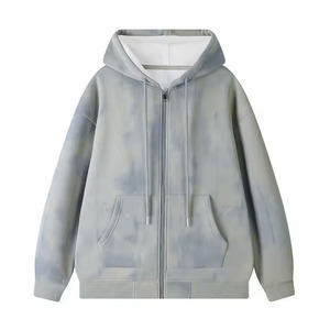 เสื้อฮู้ดมัดย้อมแขนยาวของผู้ชายเสื้อฮู้ดคุณภาพสูงลำลองฤดูหนาว - Product Image 3