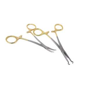 Fórceps de abrazadera de anillo de vasectomía sin bisturí diseñados para procedimientos quirúrgicos de Urología fabricados con acero inoxidable de primera calidad - Product Image 2