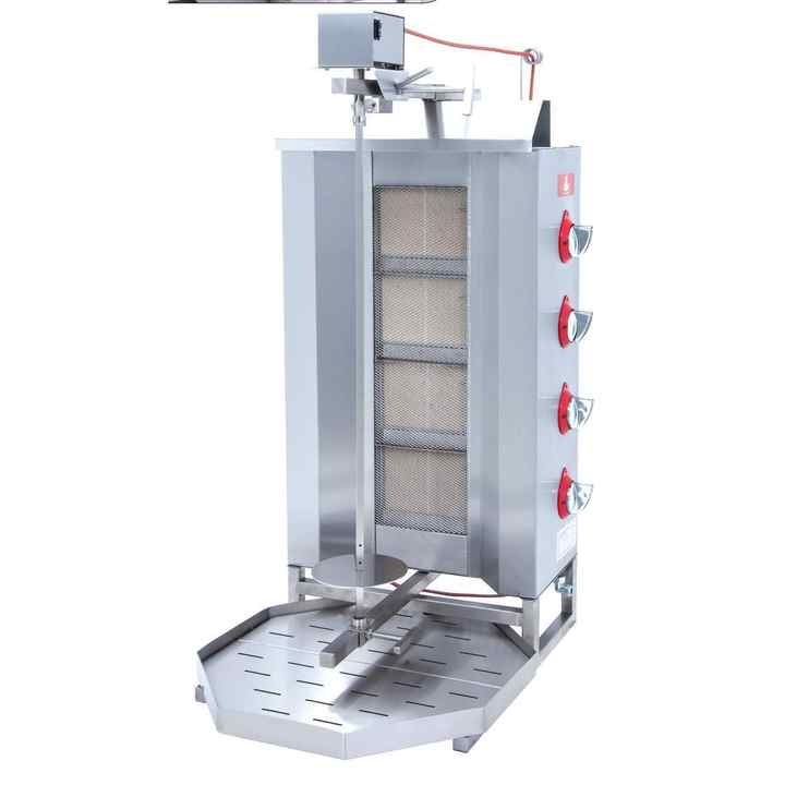 Doner Cooker Top Motor 4 Gas Gas CE Certified