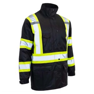 OEM Winter Safety <b>Work</b> Use Customized Front Color Protection Waterproof Windproof Eco-Friendly Heated High Street Style <b>Stand</b> - Product Image 2