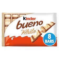 Vente en gros Kinder Bueno White 40g Bueno Mini 108g Kinder 43g à vendre | Kinder Bueno White Chocolate Bar - 39g - Product Image 2