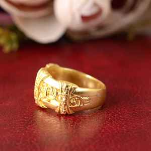 2024 Venta caliente anillos exagerados para mujer oro plata Vintage moda personalizada anillo de alta calidad Nueva joyería - Product Image 6