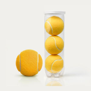 Ballon de tennis pressurisé durable à rebond élevé, logo personnalisé OEM en gros, pour l'entraînement et la compétition - Product Image 3