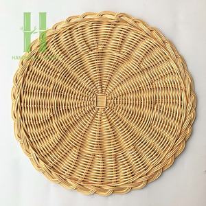 Manteles Individuales de mimbre Natural, manteles individuales tejidos a mano de gran calidad, varios tamaños, hechos en Vietnam, superventas - Product Image 1