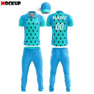 ชุดคริกเก็ตแบบยูนิเซ็กซ์ ออกแบบเองได้ ผ้าโพลีเอสเตอร์คุณภาพสูง กางเกงขาสั้น แห้งเร็ว ระบายอากาศได้ดี ชุดกีฬา - Product Image 3