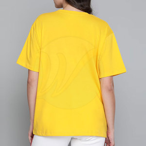 Camisetas de algodón de alta calidad para mujer, diseño personalizado, manga corta, talla grande, ropa informal ecológica a la venta - Product Image 2