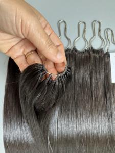 Soldes importantes ! Extensions de cheveux humains vierges Remy AZURA HAIR vietnamiennes en gros, double trame, styles ondulés/bouclés naturels - Product Image 4