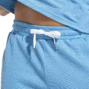 Dernier modèle de survêtement d'été en gros Tenue décontractée et confortable Survêtement d'été 100% coton à demi-manches pour hommes - Product Image 6