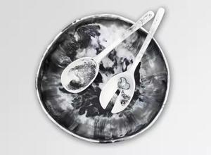 Cuenco de resina pequeño ecológico pulido para comida, ensalada, Pasta, cereales, característica desechable para servir - Product Image 2