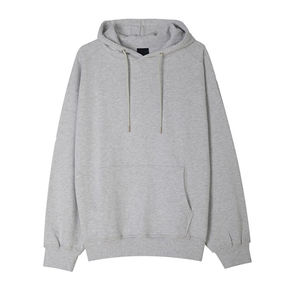 Sudadera con capucha gruesa de moda para hombre, bordado en 3D, Vintage, Color sólido, informal, suelta, Top, logotipo personalizado, sudaderas con capucha de diseño sencillo para primavera y otoño - Product Image 6