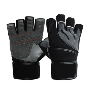 Guantes de levantamiento de pesas para gimnasio, logo personalizado, gran oferta - Product Image 4