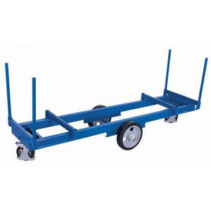 Carretilla de Material Largo Variofit con 4 Ruedas, Uso Industrial, Personalizable, Soporte OEM, Dimensiones 2,500 x 720 x 1,020 mm - Product Image 1