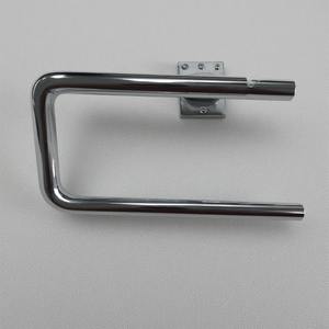 Premium Metal Toilet Paper Holder With Polished Silver Surface Artisan Handmade Offering Decorative Accent Interior Functional - Product Image 1