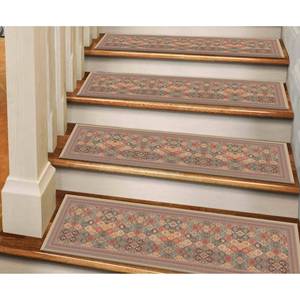 Ethnic Pattern Printed Rug, Soft Tones, Non Slip, Custom, Modern,Goblen - Product Image 3