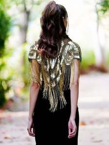 ชุดเดรสออกงานปาร์ตี้ตอนเย็นของผู้หญิงชุดเดรสปักลูกปัดไข่มุกคริสตัลสวยงามป้องกันไฟฟ้าสถิตย์สง่างามเป็นมิตรกับสิ่งแวดล้อม - Product Image 5