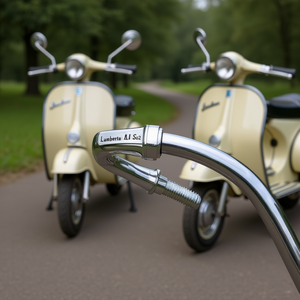 Cache-guidon pour moto Lambretta LI S2 avec vis - Product Image 3