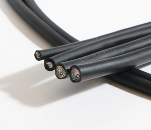 カスタマイズされた銅撚り線4芯750VゴムシースPVC絶縁電力ケーブル電線 - Product Image 5