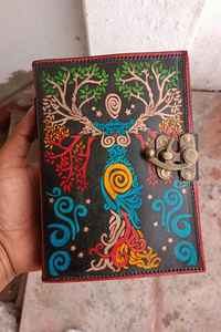 Hecho a medida captura su viaje en un lujoso diario encuadernado en cuero, ideal para regalar y uso personal y de oficina - Product Image 6