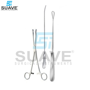 ชุดเครื่องมือสอดช่องคลอดแบบพื้นฐานทำจากสเตนเลสชุดเครื่องมือขยายและขูดมดลูกใหม่ - Product Image 2