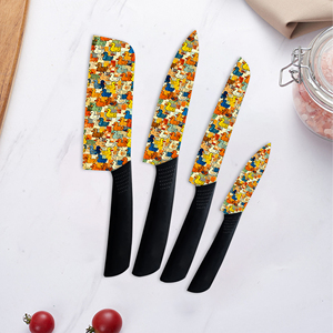 Juego de Cuchillos de Cocina de Cerámica de 4 Piezas 2026 con Mangos de Plástico, Alta Calidad, Uso Comercial en Restaurantes, Envío Gratis - Product Image 2