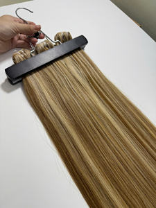 Extensions de cheveux vietnamiens en vrac World Hair, 100% cheveux humains vierges non traités Remy, double trame machine, qualité supérieure - Product Image 3