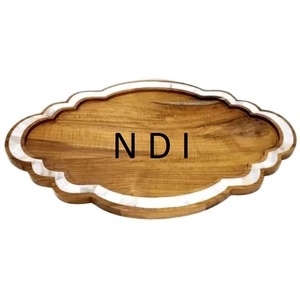 ถาดเสิร์ฟชากาแฟอาหารสไตล์ไม่เหมือนใครถาดเสิร์ฟชาสำหรับบ้านโรงแรมร้านอาหารเซิร์ฟเวอร์ตกแต่ง - Product Image 1