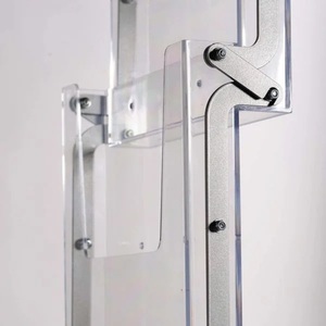 Newage Écologique Moderne Pliable Zick Zack Porte-Brochure Portable Incliné Dépliant Brochure Magazine Catalogue Présentoir - Product Image 3