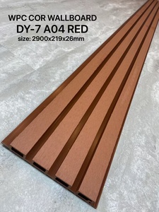 Ngoài trời WPC Composite louvers trần & tường Bảng điều khiển Hội Đồng Quản Trị/3D rãnh PVC lambrin bên ngoài trang trí tường Bảng điều chỉnh Ốp - Product Image 2