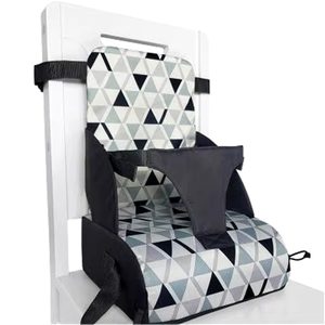 Silla alta suave <span class=keywords><strong>de</strong></span> alimentación para bebé, <span class=keywords><strong>trona</strong></span> con cinturón <span class=keywords><strong>de</strong></span> seguridad, accesorios <span class=keywords><strong>de</strong></span> <span class=keywords><strong>viaje</strong></span> para bebé, precio barato, directo <span class=keywords><strong>de</strong></span> fábrica personalizado - Product Image 1