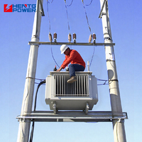 Transformateur de distribution immergé dans l'huile HENTG POWER haute efficacité 1000kVA 11/0.4kV | Type à faible perte