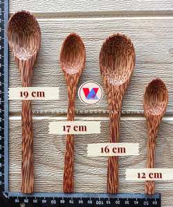 ชุดชามและช้อนมะพร้าวทำด้วยมือธรรมชาติเป็นมิตรต่อสิ่งแวดล้อม - Product Image 5