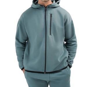 Survêtement Homme Personnalisé 2-en-1 en Molleton Régulier 100% Coton 500 GSM, Respirant, pour Fitness et Sport, Hiver 2026 - Product Image 2