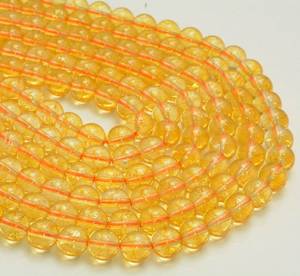 Cuentas de Citrino Redondas de 8mm al por Mayor para la Creación de Joyería DIY, Collares, Pulseras y Pendientes - Product Image 5