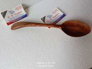 ชุดช้อนไม้ทำอาหารขนาดเล็กเป็นมิตรกับสิ่งแวดล้อมชุดช้อนตักชาและงานแต่งงานทำจากไม้สลักโลโก้ตามสั่งของใหม่ - Product Image 4