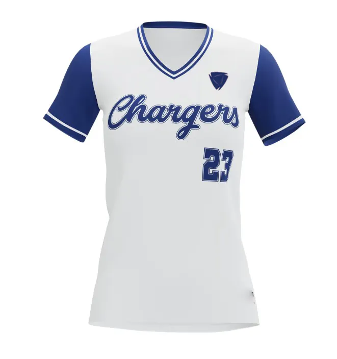 Sublimación personalizada béisbol Jersey camisetas hombres amarillo cian uniforme de béisbol