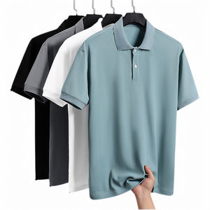 Camisa Casual de Manga Corta para Hombre, Tejida, 100% Algodón, Transpirable, Diseño Moderno y Elegante, Tela Suave, Comodidad Diaria - Product Image 1