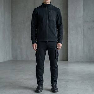 Conjunto Deportivo de Algodón para Hombre, Colores Personalizados, Bolsillos Cargo de Nailon, Impermeable, con Cordón, Lavado Ácido, Estampado, Ecológico y Transpirable - Product Image 1