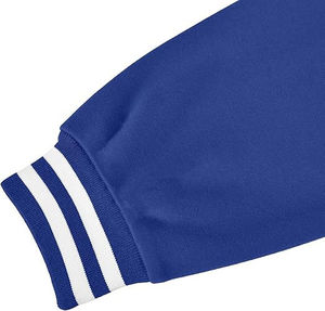 Veste décontractée en tricot enduite de toile pour homme, taille plus, bouton, logo personnalisé, hiver, lettreman, baseball, cuir/laine, vierge - Product Image 2