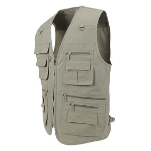 Gilets cargo pour hommes à prix de gros Vêtements d'extérieur Vestes sans manches Vêtements de travail Gilet cargo avec logo personnalisé - Product Image 6