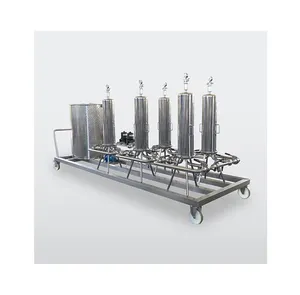 Widely Used Efficient Performance Advanced Technology Automatic Cross Flow Filter for Wine, Beer Liquid Filtration