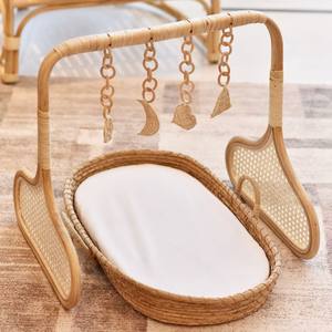 Children play mat handmade from natural rattan producer <b>supply</b> high quality <b>baby</b> activity gym - Product Image 1