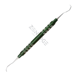 Venta al por mayor de raspadores de extracción dental de acero Curetas manuales con puntas afiladas Instrumentos dentales de fácil uso - Product Image 6