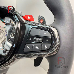 Volante de Cuero Calefactable Personalizado para <span class=keywords><strong>BMW</strong></span> Serie G, Envío Rápido, para <span class=keywords><strong>BMW</strong></span> Serie G42 G20 G28 - Product Image 6