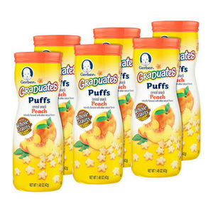 Gerber Graduados Puffs Cereal Snack Banana 42G - Product Image 1